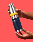 Bottlecup - reusable water bottle and coffee cup in one. Plastic-free.